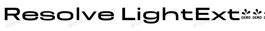 Resolve LightExt字体转换